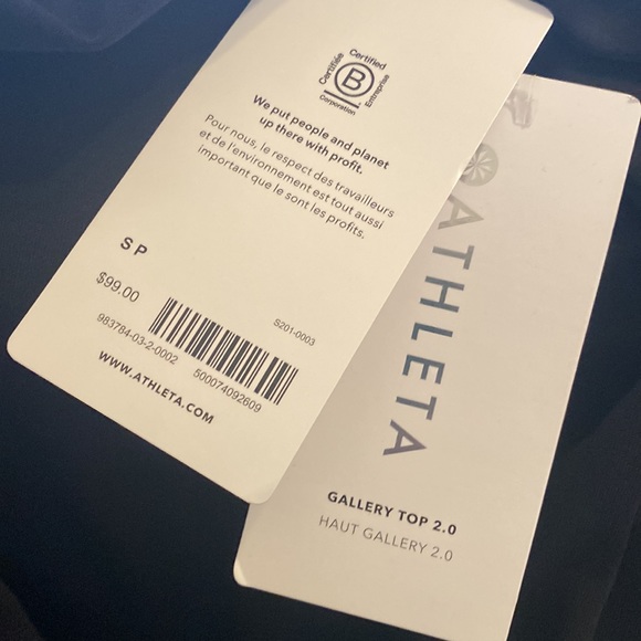 ATHLETA Gallery Top 2.0 // Black - Picture 7 of 9